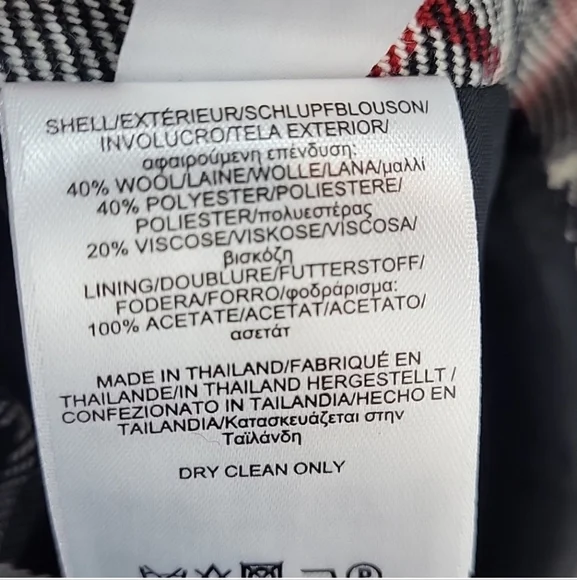 Brooks Brother plaid skirt sz14 - Picture 8 of 8